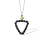 Amethyst and Blue Topaz pendant in sterling silver, style P7370 - view 3
