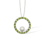 P7371 THE UNITY CIRCLE w/ PEARL PENDANT - view 3
