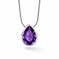 Large Gemstone Pendant in 925 Sterling Silver | P6995 - view 6
