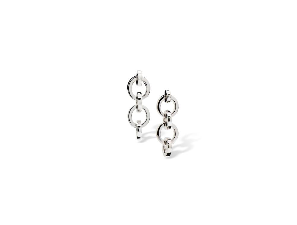 Sterling silver earrings, style E9804