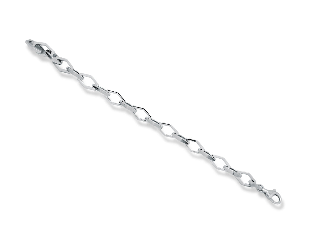 Diamond jewelry set in sterling silver - view 5