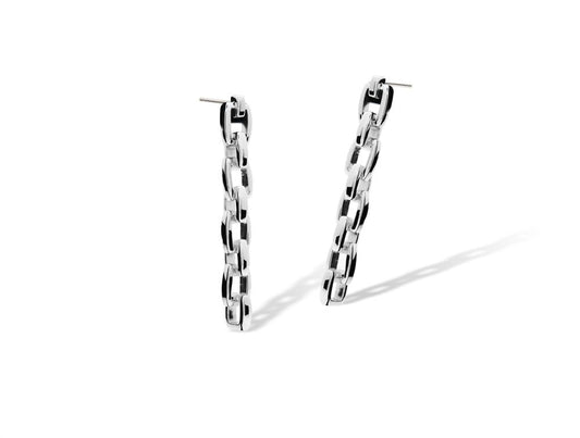 Sterling silver earrings, style E3127