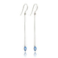 Contemporary Marquise Gemstone Earring E9861 - E9861 Blue Topaz - Earring