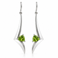 Modern Fashion Earrings in 925 Sterling Silver | E9308 - view 2