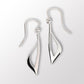 E9314 HIGH POLISH SILVER EARRING - Joryel Vera Jewelry