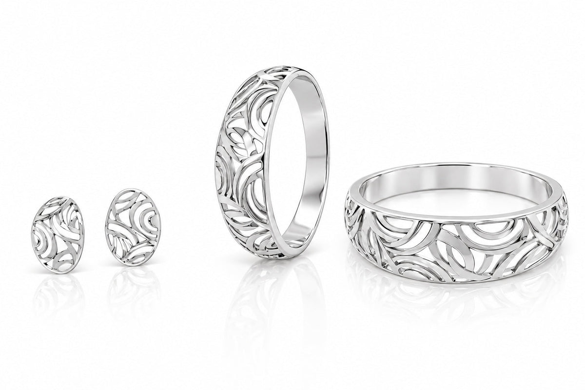 Sterling silver bracelet, style BA1005 - view 2
