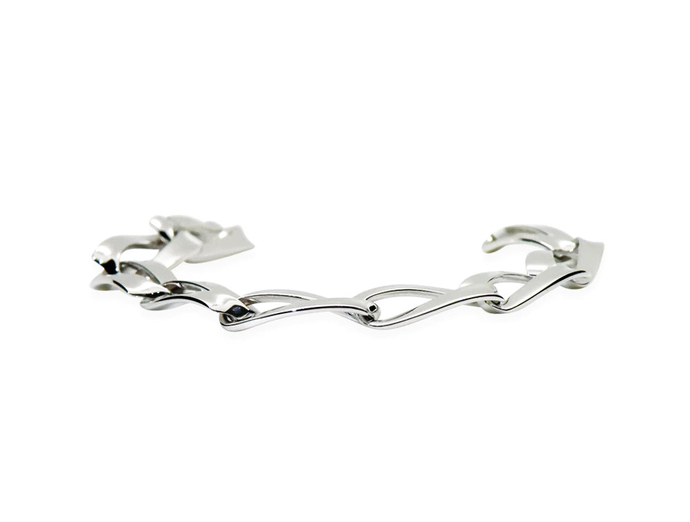 Sterling silver bracelet, style B1158
