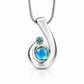 Cabochon Gemstone Pendant in 925 Sterling Silver | P7315 - view 5
