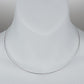 Sterling silver neck wire, style JV2817 - view 3