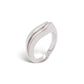 Elegant Silver Ring R3120 - Ring