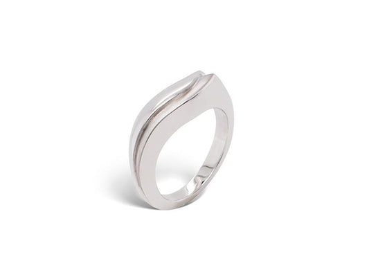 Elegant Silver Ring R3120 - Ring