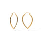 Pear-Shaped Hoop E13791