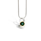 Amethyst and Blue Topaz pendant in sterling silver, style P7314 - view 6