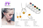 Brilliant Cut Gemstone Set 425 - Jewelry Sets