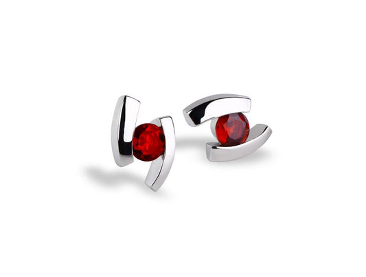 E3059 GARNET EARRING - Joryel Vera Jewelry