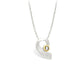 Amethyst and Blue Topaz pendant in sterling silver, style P1606 - view 3