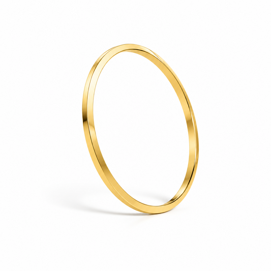 Silver Bangle Bracelet in 925 Sterling Silver | B891