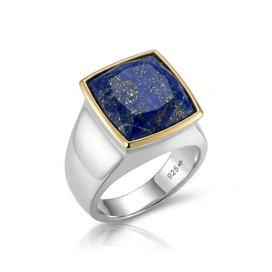 Lapis Lazuli ring in sterling silver by Joryel Vera, style R4587