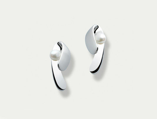 Modern Pearl Earring E7364 - Earring