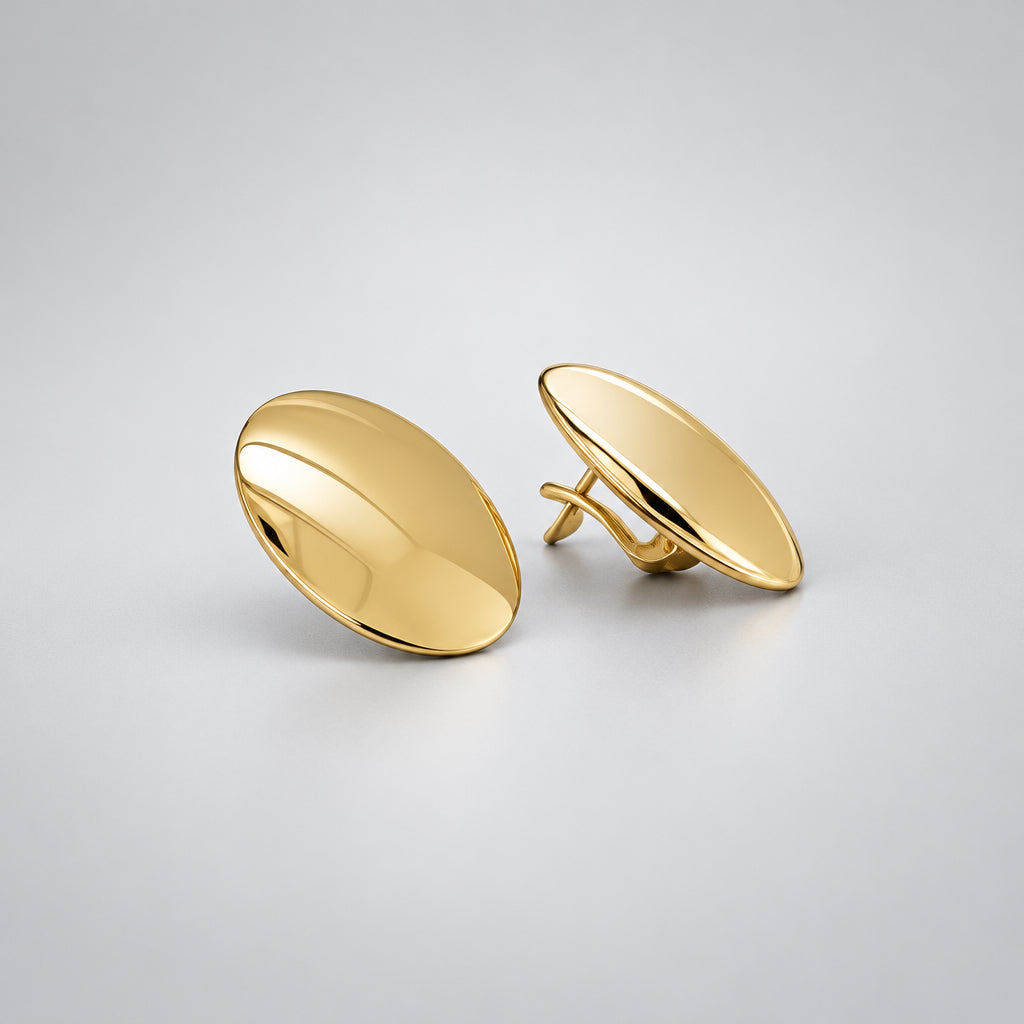 Sterling silver earrings, style E18593