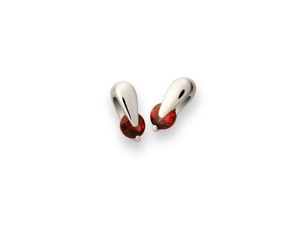 E2256  EXCLAMATION POINT GEMSTONE  EARRING