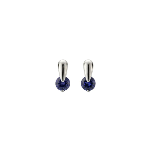 E2256  EXCLAMATION POINT GEMSTONE  EARRING