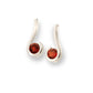 Gemstone Earring E6425/S - E6425/S Garnet 5 mm - Earring