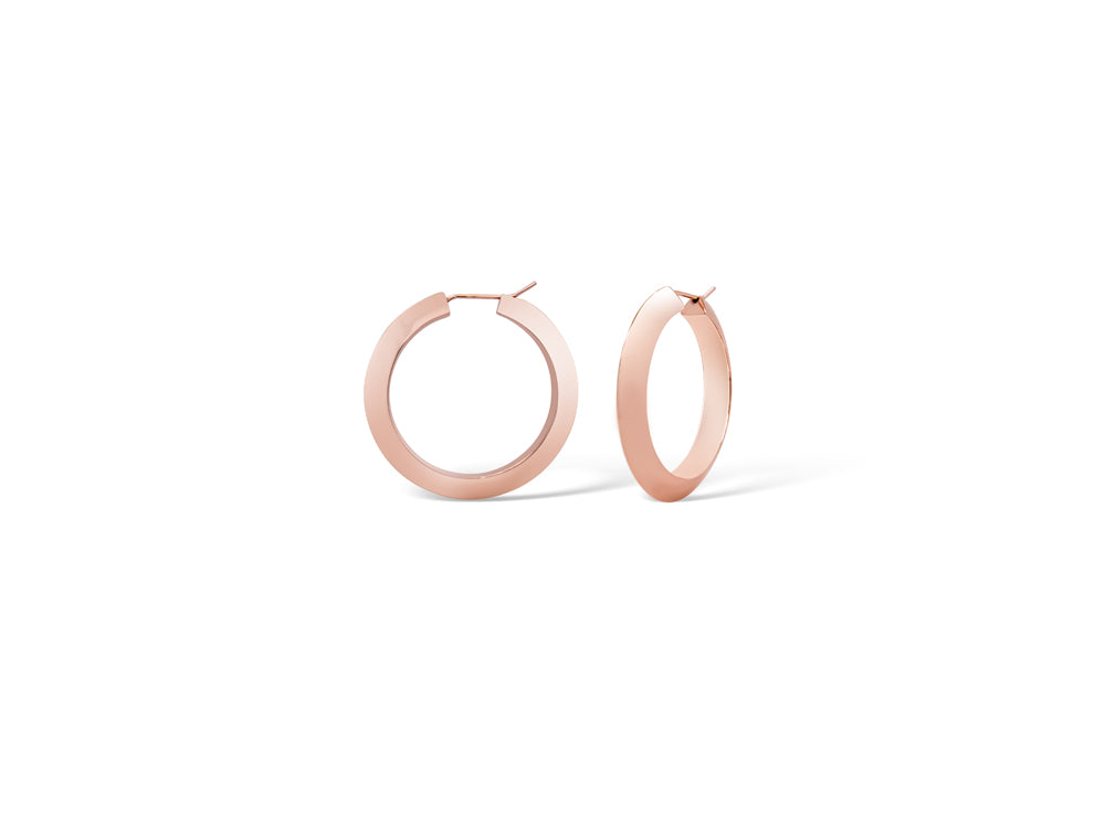 Rose Gold Finish Earring E19015 - PE19015 - earring