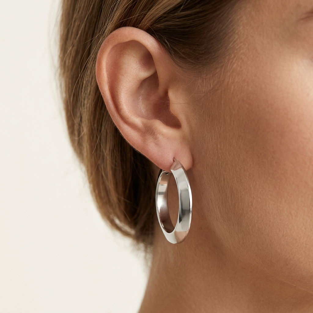 Silver Earrings in 925 Sterling Silver | E19015