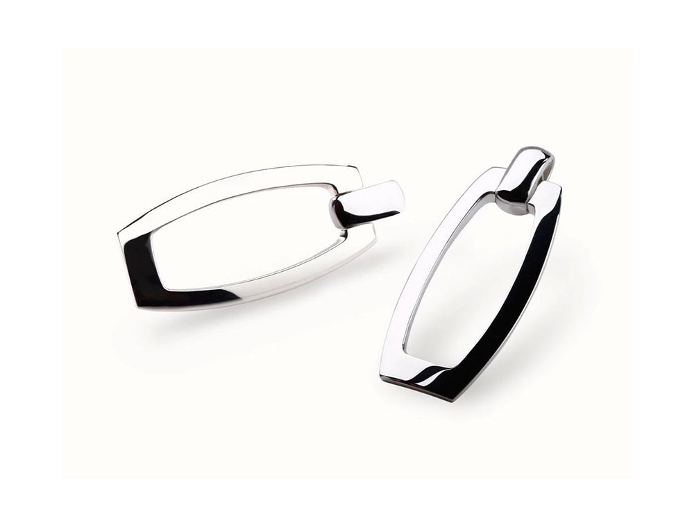 Sterling silver earrings, style E4306