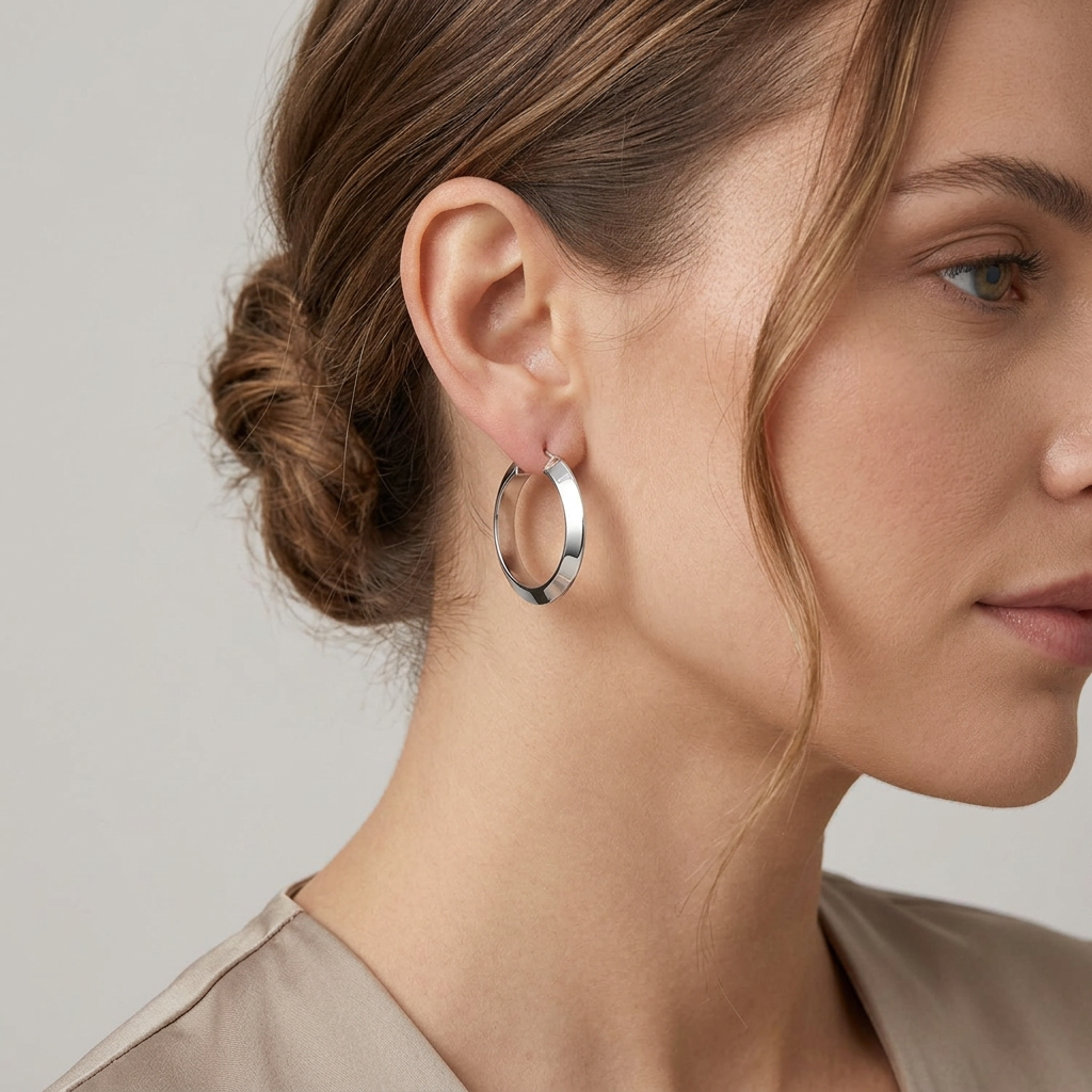Silver Earrings in 925 Sterling Silver | E6181