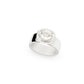 Faceted Cushion Cut Gemstone Ring | R4052