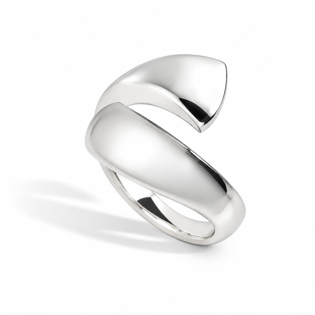 Sterling silver ring - view 2