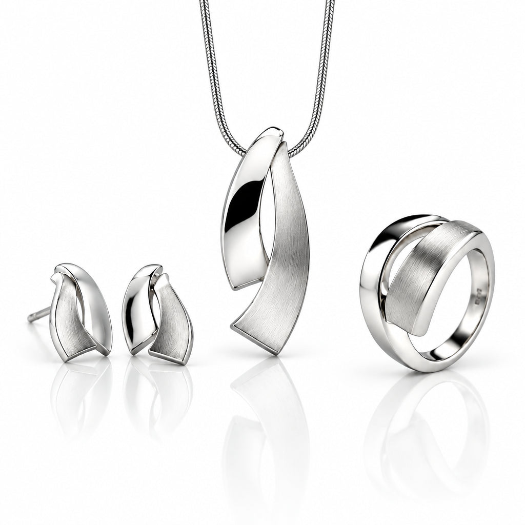 Sterling silver jewelry set