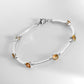 Amethyst and Blue Topaz bracelet in sterling silver by Joryel Vera, style B1111 - view 7