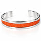Stingray Texture Bracelet in 925 Sterling Silver | BA990 - view 3