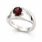 Oval Gemstone Ring in 925 Sterling Silver | R6986 - view 9