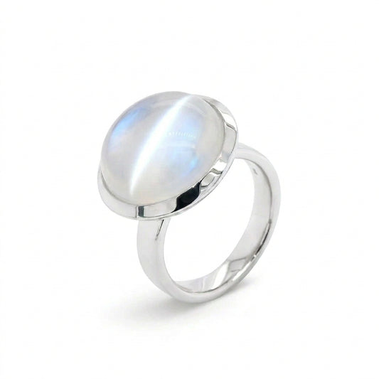 Cabochon Cat Eye Moonstone Ring | R3843