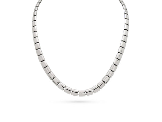 N3328 COLLAR DE PLATA Y PIEDRAS PRECIOSAS