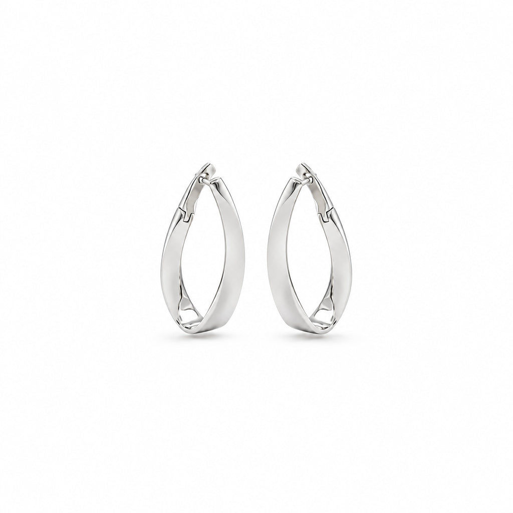 Sterling silver earrings, style E7756