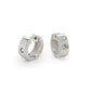 Amethyst and Blue Topaz earrings in sterling silver, style E2384 - view 3