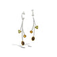 Multiple Gemstone Earring E8435 - E8435 QSM/PDT/CIT/TPW - Earring