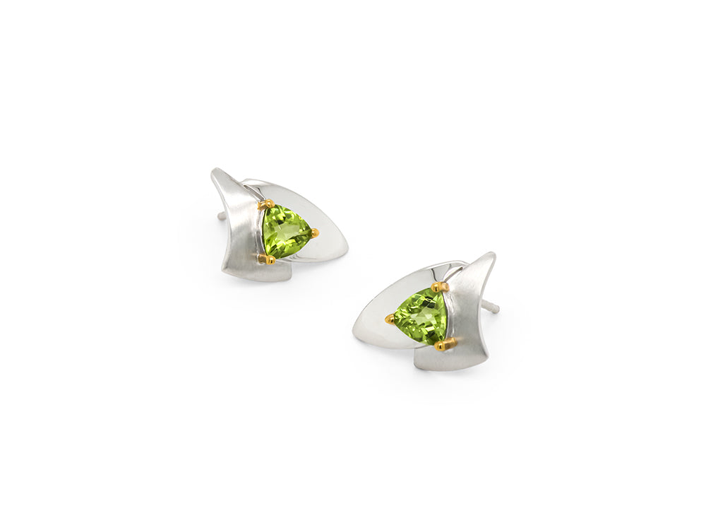 Contemporary Design Earring E7823 - E7823 Peridot - Earring