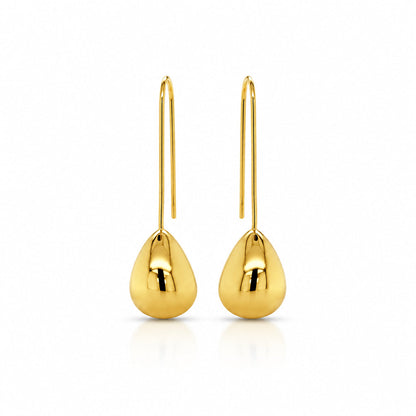 Sterling silver earrings, style E21866 - view 2