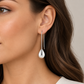 Silver Earrings in 925 Sterling Silver | E21866 - view 2