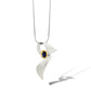 Amethyst and Blue Topaz pendant in sterling silver, style P5226 - view 3