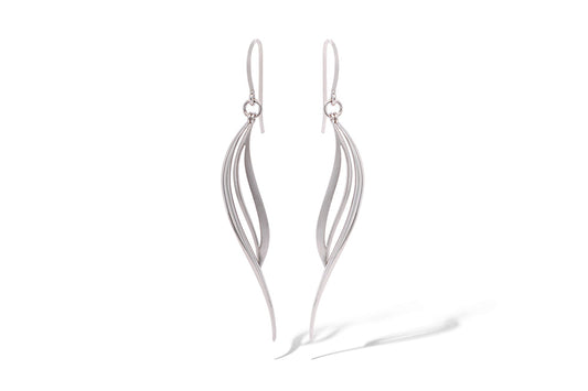 Sterling silver earrings by Joryel Vera, style E9318 - view 2