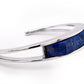 One Of A Kind Men Lapis Cuff B1969