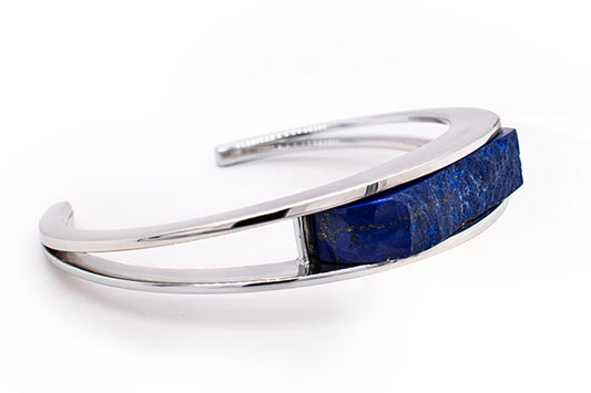 One Of A Kind Men Lapis Cuff B1969