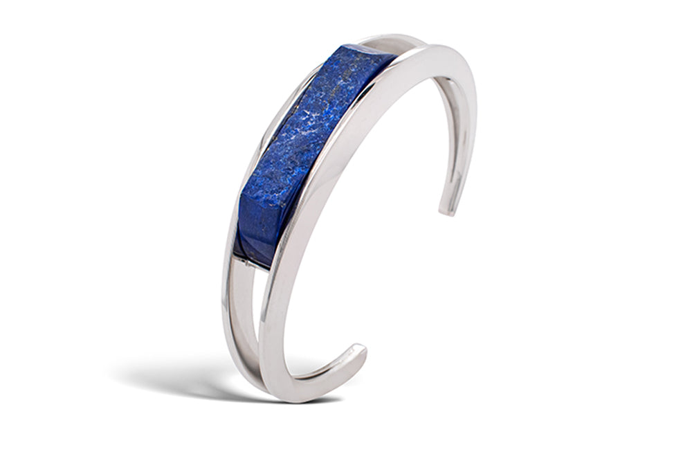 One Of A Kind Men Lapis Cuff B1969